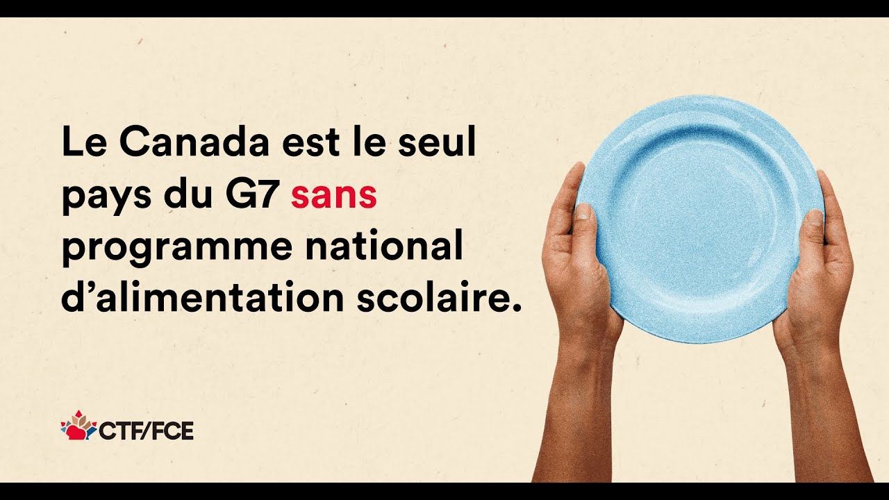 Le moment est venu de financer un programme pancanadien d’alimentation scolaire