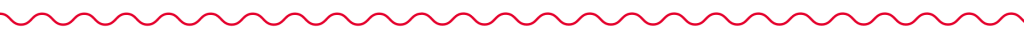 Wavy red line divider